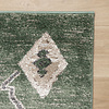 Berber vloerkleed - Blend Aztec Groen - thumbnail 3