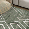 Berber vloerkleed - Blend Diamond Groen - thumbnail 1