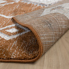 Berber vloerkleed - Blend Aztec Roestbruin - thumbnail 5