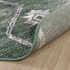 Rond Berber vloerkleed - Blend Aztec Groen - thumbnail 5