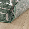 Rond Berber vloerkleed - Blend Diamond Groen - thumbnail 5