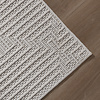Loper vloerkleed -  Hidde 3D Lines Wit - thumbnail 1