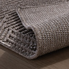 Loper vloerkleed - Hidde 3D Maze Taupe  - thumbnail 5