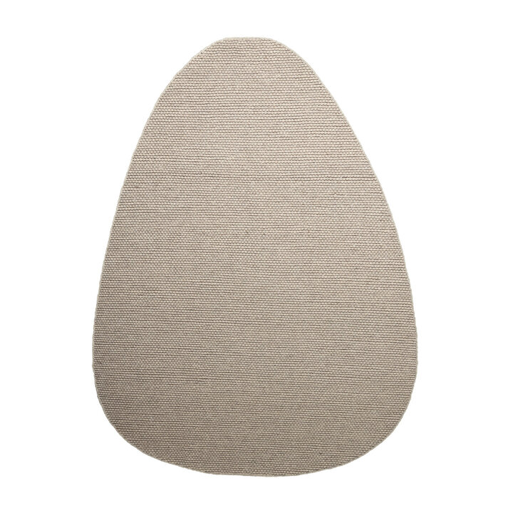 Organisch vloerkleed - Bliss Beige Gemeleerd - 1