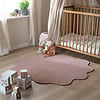 Kindervloerkleed Rond - Coco Bloem Roze - thumbnail