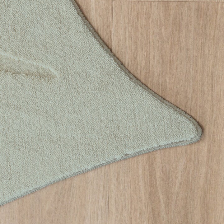 Wasbaar kindervloerkleed - Coco Blad Groen - 4