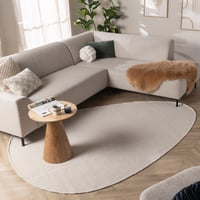 Organisch vloerkleed - Bliss Creme