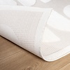 Japandi vloerkleed - Everly 3D Eclipse Wit - thumbnail 5