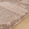 Japandi vloerkleed - Everly 3D Circles Taupe - thumbnail 4