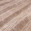 Japandi vloerkleed - Everly 3D Arches Taupe - thumbnail 2