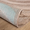Japandi vloerkleed - Everly 3D Arches Taupe - thumbnail 5