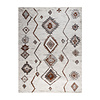 Hoogpolig vloerkleed - Blend Aztec Terra - thumbnail 1