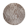 Rond Berber vloerkleed - Blend Diamond Beige - thumbnail 1