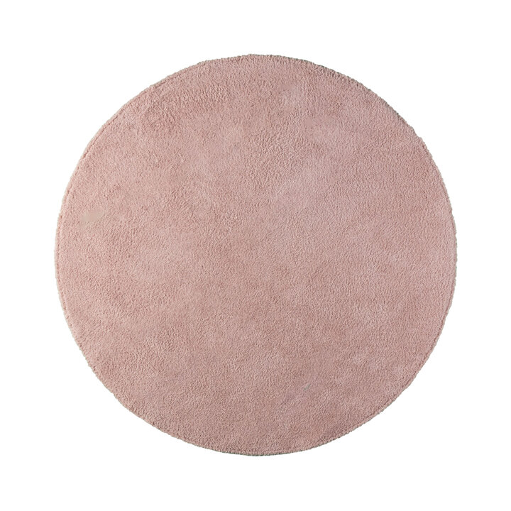 Zacht rond vloerkleed - Teddy Roze - 1