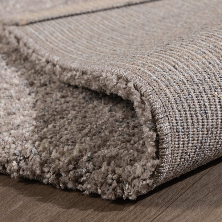 Shaggy vloerkleed - George Taupe  - 6