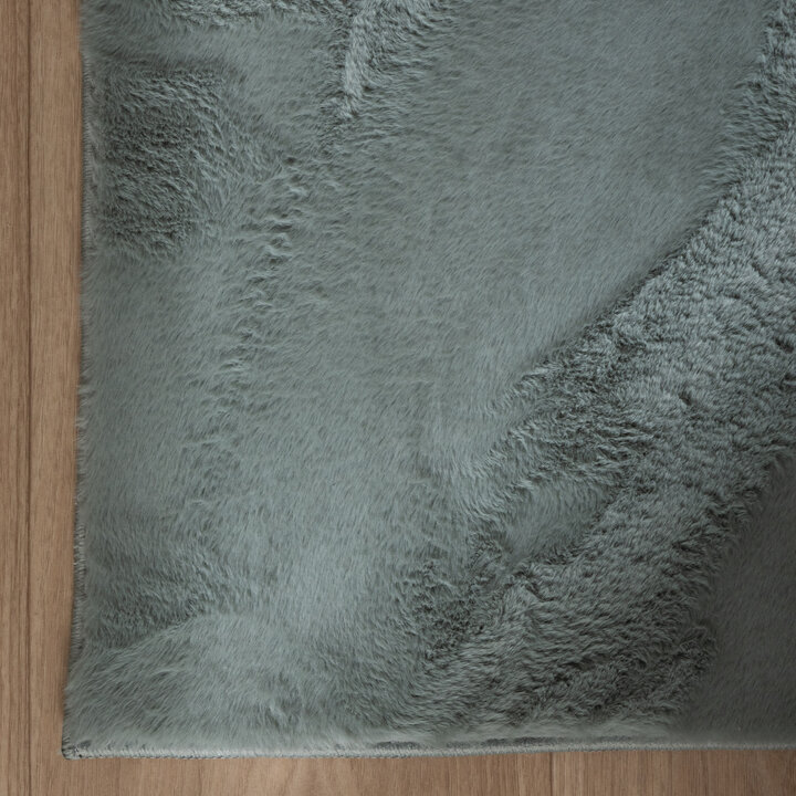 Zacht laagpolige Loper - Cozy Groen - 3