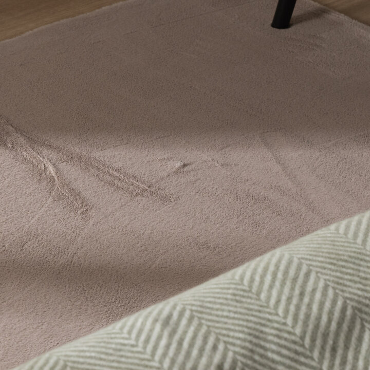 Zacht laagpolige Loper - Cozy Taupe - 1