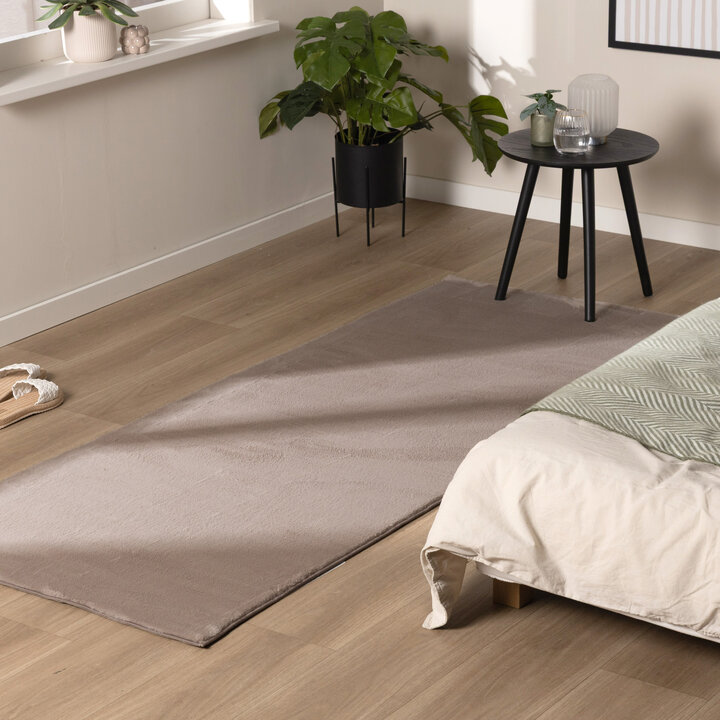 Zacht laagpolige Loper - Cozy Taupe