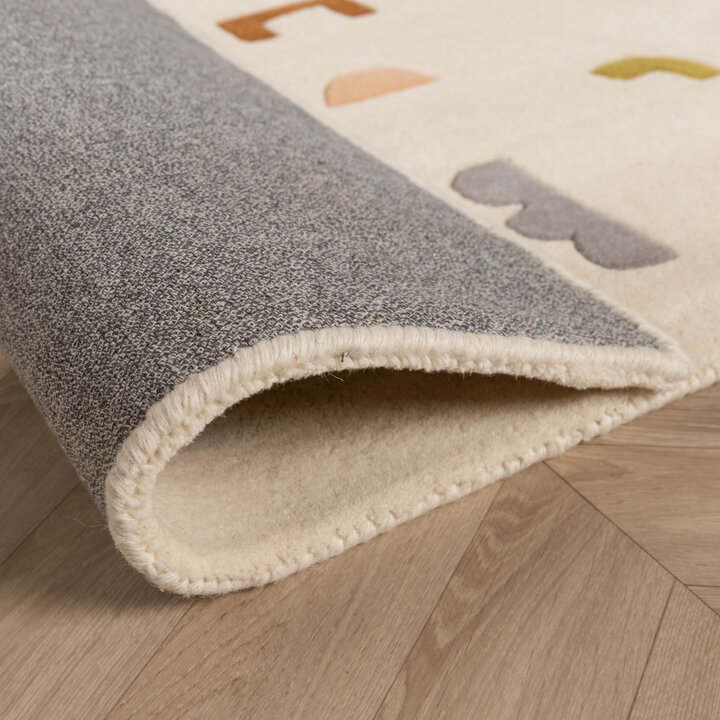 Vloerkleed kinderkamer – Lux Geo Creme/Multicolor - 6