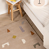Vloerkleed kinderkamer – Lux Geo Beige/Multicolor - thumbnail 1