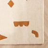 Vloerkleed kinderkamer - Lux Geo Wit/Terra - thumbnail 3