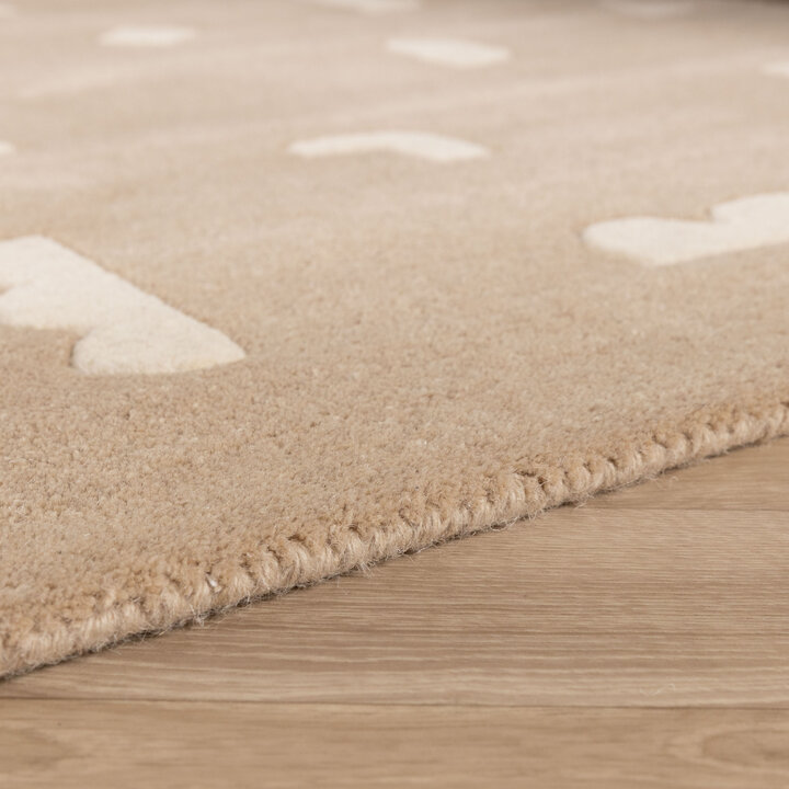 Vloerkleed kinderkamer – Lux Geo Beige  - 4