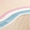 Organisch vloerkleed - Molly wavy Beige/Roze - thumbnail 4