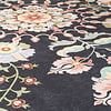 Rond vintage vloerkleed - Bibi Medaillon Blauw - thumbnail 2
