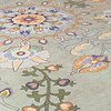Rond vintage vloerkleed - Bibi Medaillon Mintgroen - thumbnail 2