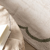 Wasbaar vloerkleed - Myrre Wit/Groen  - thumbnail 1