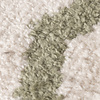 Wasbaar vloerkleed - Myrre Wit/Groen  - thumbnail 2
