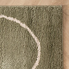 Wasbaar vloerkleed - Myrre Swirl Groen - thumbnail 4