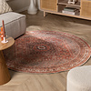 Rond vintage tapijt - Liva Medaillon Terra - thumbnail