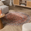 Rond vintage tapijt - Liva Mandala Terra - thumbnail
