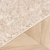 Scandinavisch vloerkleed - Lova Border Beige  - thumbnail 4