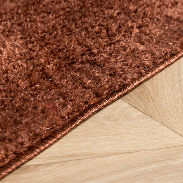Scandinavisch vloerkleed - Lova Border Terra  - 5