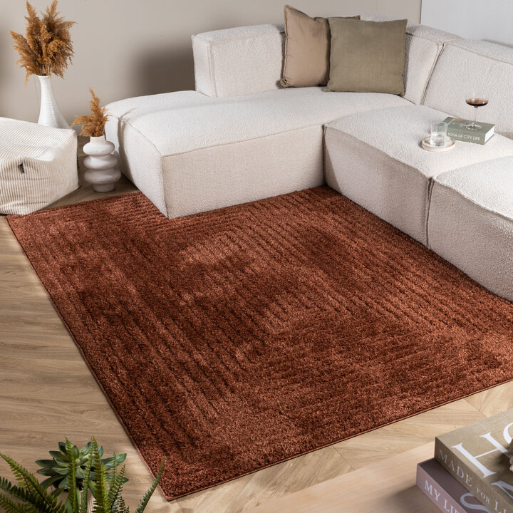 Scandinavisch vloerkleed - Lova Frames Terra 