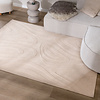 Scandinavisch vloerkleed - Charm Shapes Beige - thumbnail