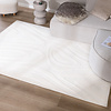 Scandinavisch vloerkleed - Charm Shapes Wit - thumbnail