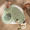 Wasbaar kindervloerkleed - Berry Avocado Groen - thumbnail