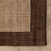 Wollen vloerkleed - Valencia Border Beige/Bruin - thumbnail 3