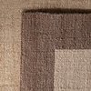 Wollen vloerkleed - Valencia Border Beige/Bruin - thumbnail 5