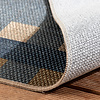 Jute buitenkleed - Mambo Tiles Blauw - thumbnail 5
