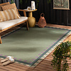 Jute buitenkleed - Mambo Tiles Groen - thumbnail