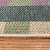 Jute buitenkleed - Mambo Tiles Groen - thumbnail 4