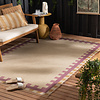 Jute buitenkleed - Mambo Tiles Beige - thumbnail