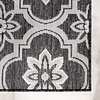 Buitenkleed - Rio Flower Zwart - thumbnail 3