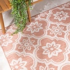 Buitenkleed - Rio Flower Roze - thumbnail 1