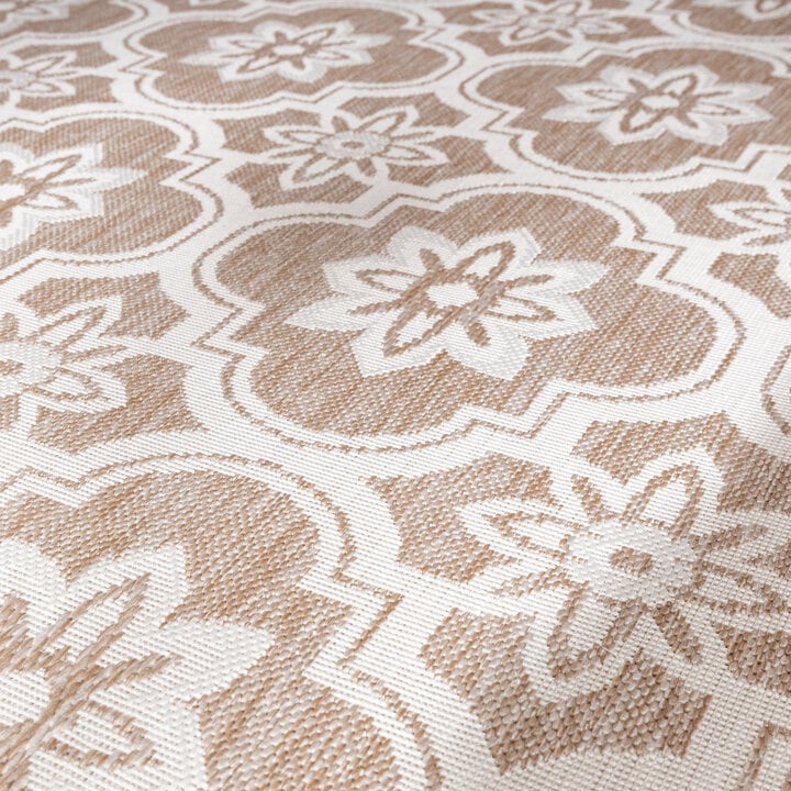 Buitenkleed - Rio Flower Beige - 2