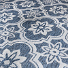 Buitenkleed - Rio Flower Donkerblauw - thumbnail 2